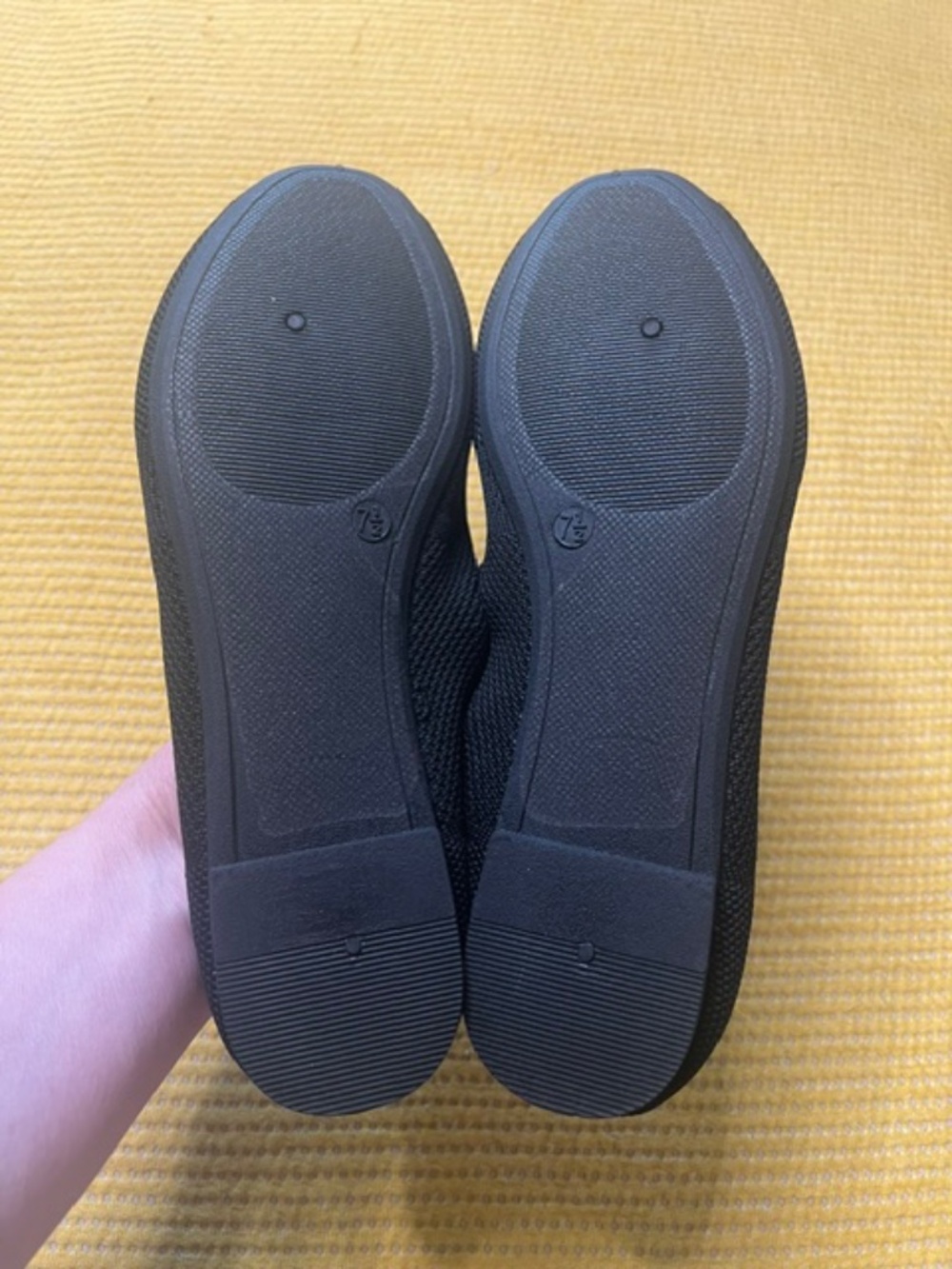 Danskin Black Slip-On Knit Loafers - Picture 9 of 10